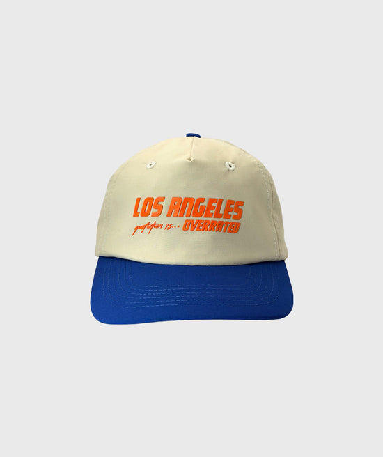 Gorra Cream and blue LA sin estructura