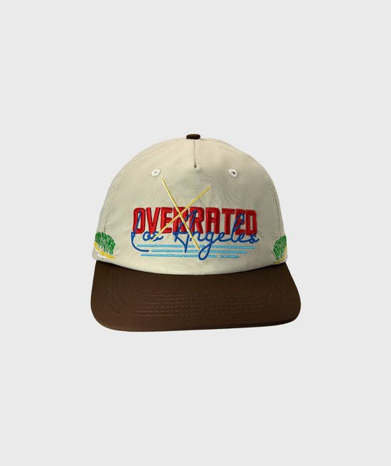 Gorra Cream and brown LA