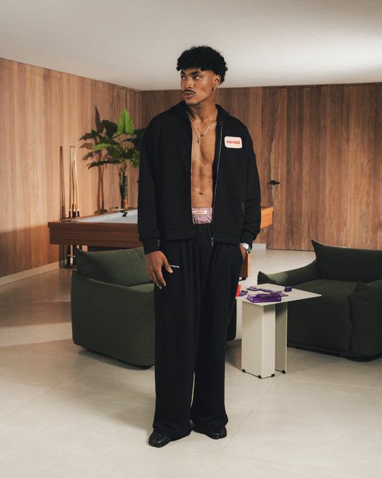 Essential  Pants  Negro