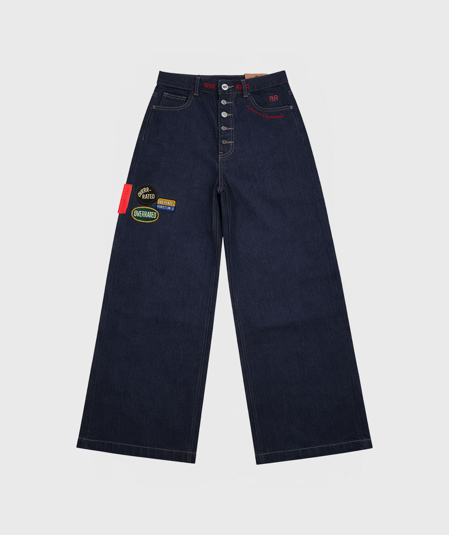 Jeans Parches Baggy