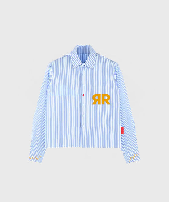 Blue Striped Long Sleeve Shirt