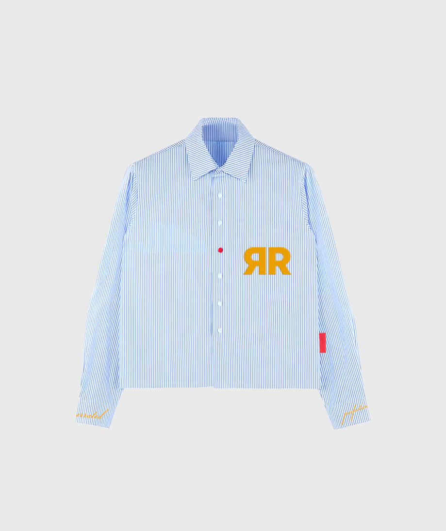 Blue Striped Long Sleeve Shirt
