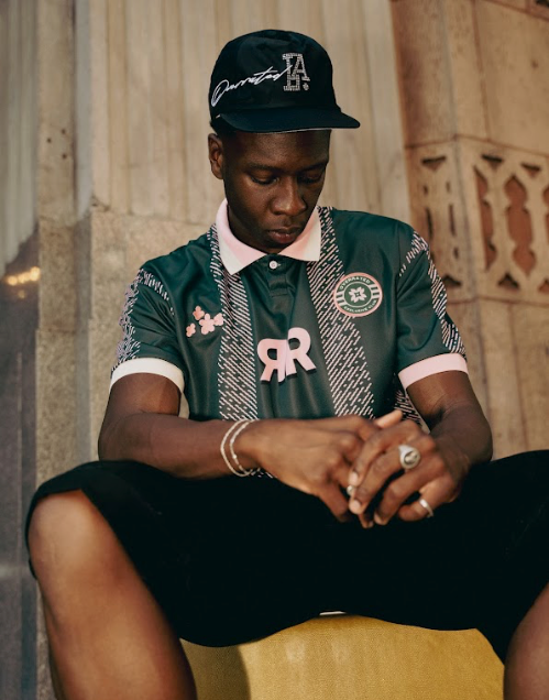 Green and Pink Jersey