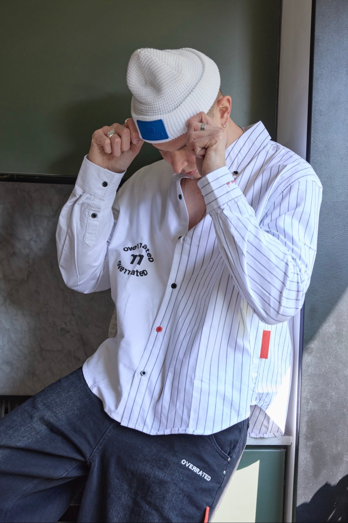 Camisa split stripe