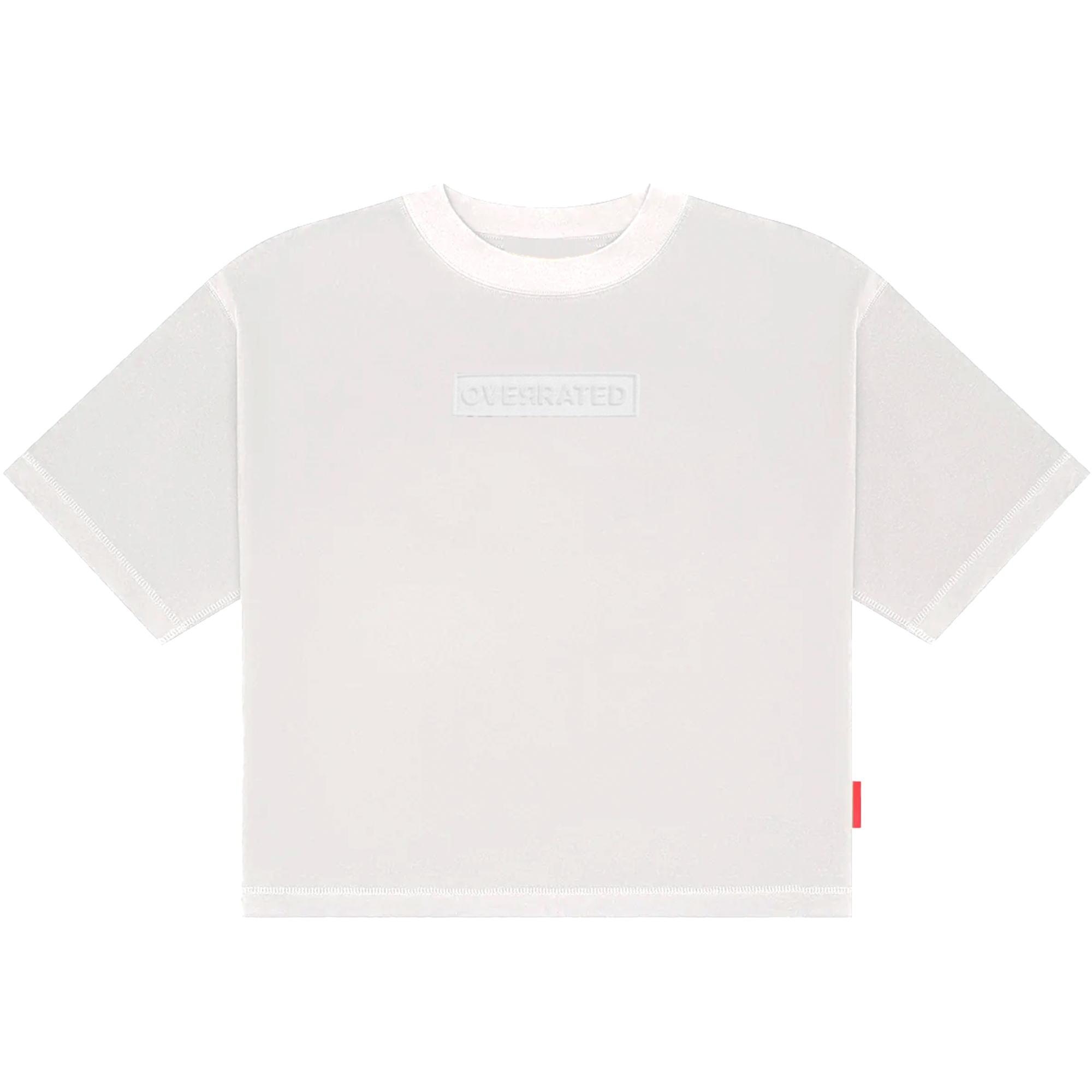 White Boxy Fit T-shirt RR GARDEN PORTAL