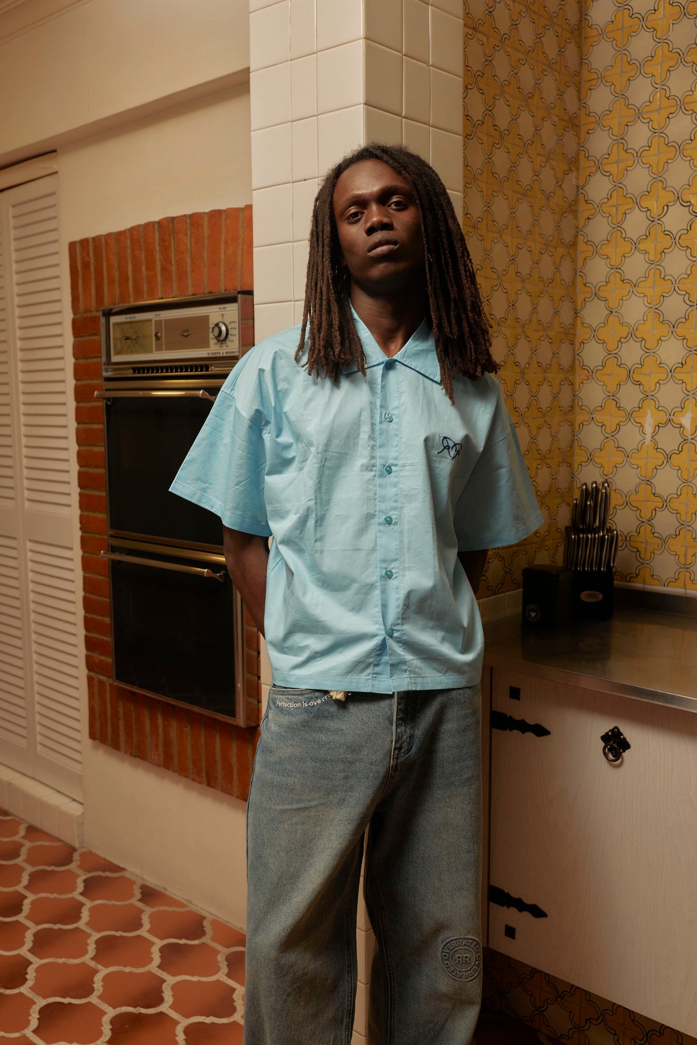 Camisa Azul Overrated Cowboy