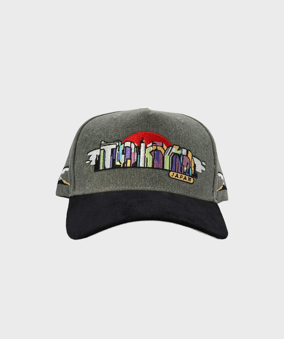 Gorra Tokyo Japon Gris